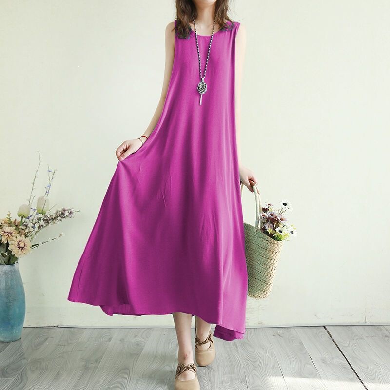 Retro Vest Dress, Summer Extra-Long Solid Color Elegant Long Skirt, Loose-Fitting Slim-Fit French-Style Flared Skirt, Tie-Dye Retro Vest Dress, Summer Extra-Long Solid Color Elegant Long Skirt, Loose-Fitting Slim-Fit French-Style Flared Skirt, Tie-Dye