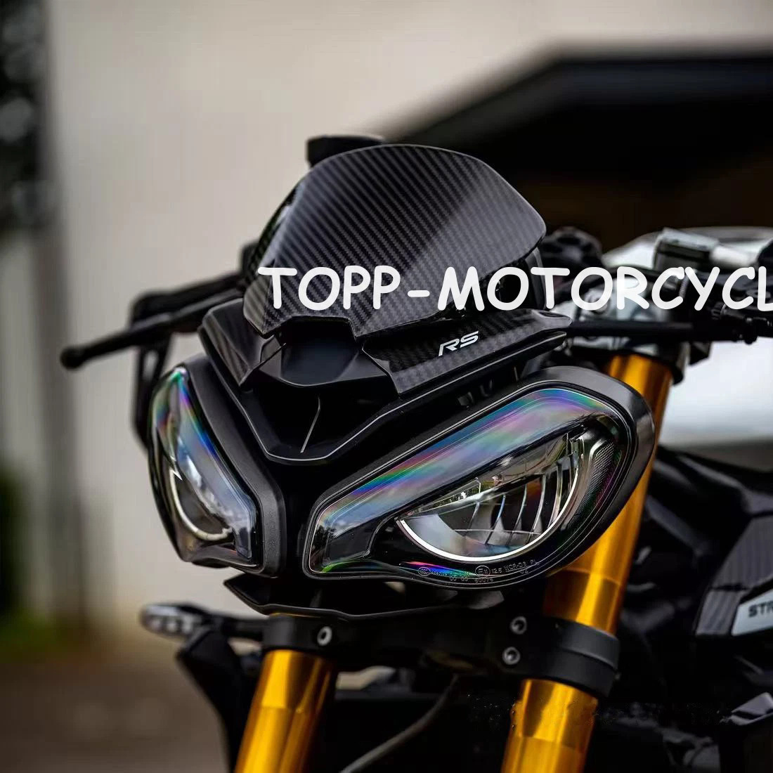 Suitable for Triumph Street Triple 765 Rsmoto2 Motorcycle Front Windshield Accessories 2023-2025
