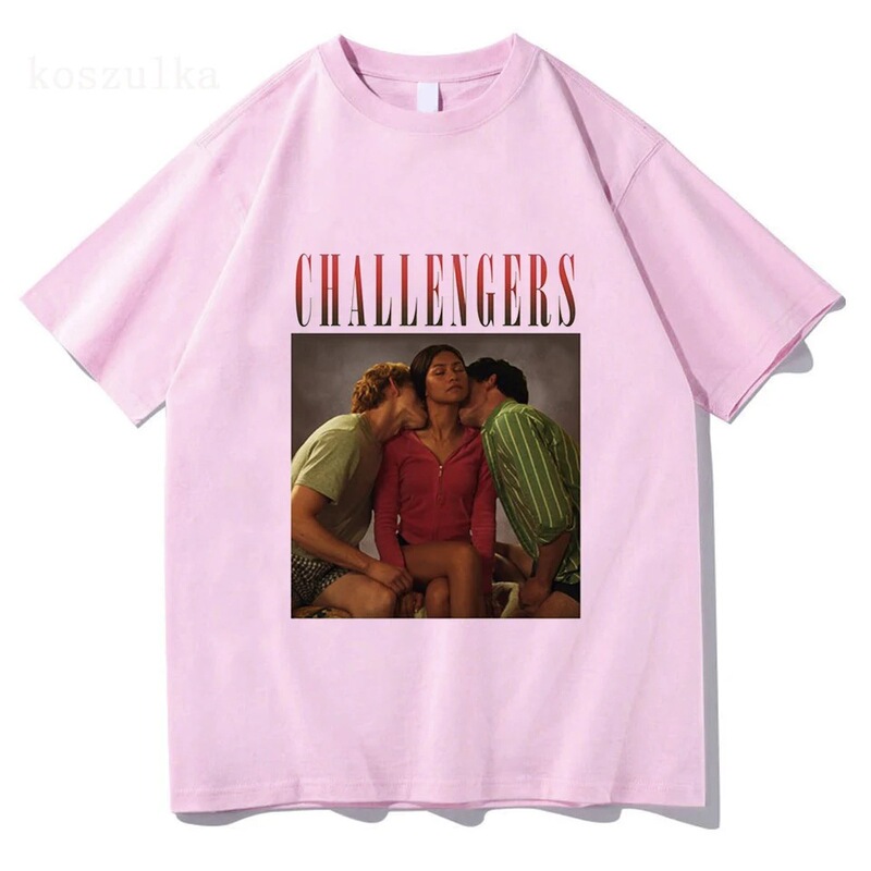 【European Size Cotton T-Shirt】I Tell You, the Challenger Zendaya T-Shirt Is a Casual, High-Quality, Comfortable T-Shirt for the New Movie 【European Size Cotton T-Shirt】I Tell You, the Challenger Zendaya T-Shirt Is a Casual, High-Quality, Comfortable T-Shirt for the New Movie