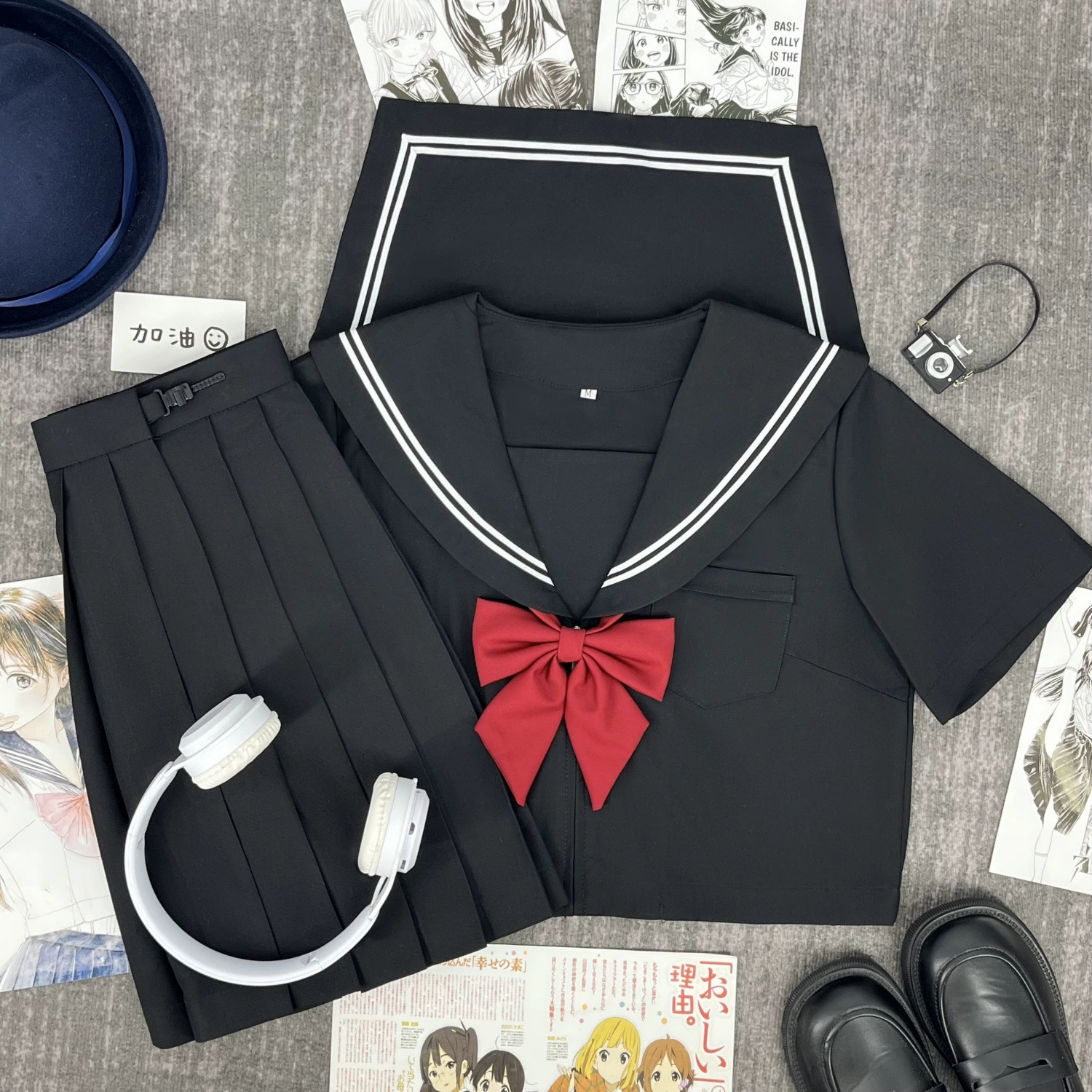 Оригинальная форма JK основной черный костюм для моряков