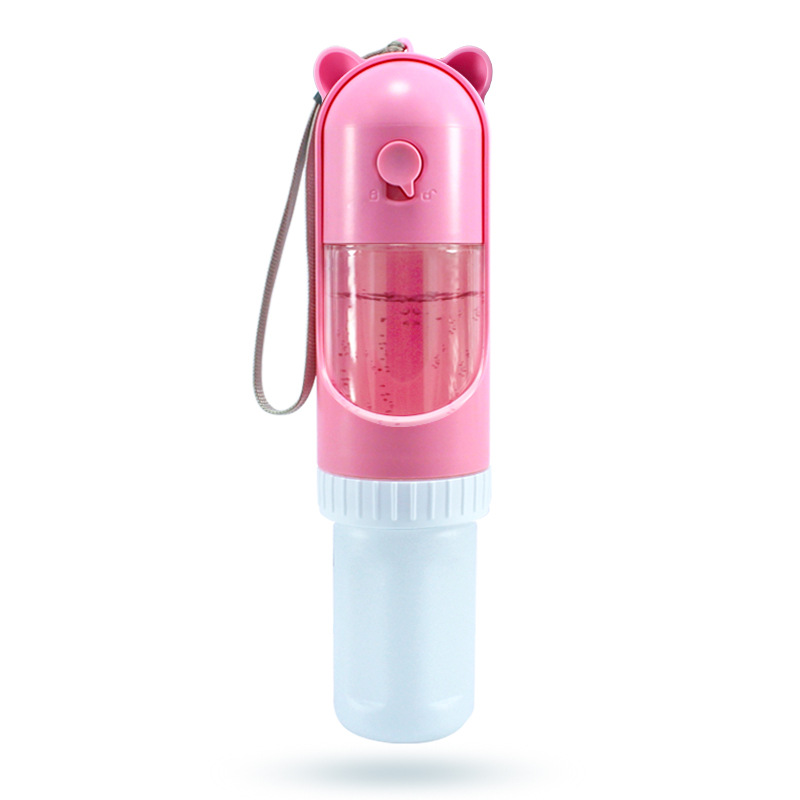 Procesamiento de tazas de agua para mascotas personalizadas, portátiles de doble uso para exteriores, fáciles de transportar, de alta practicidad, múltiples funciones, tazas de agua