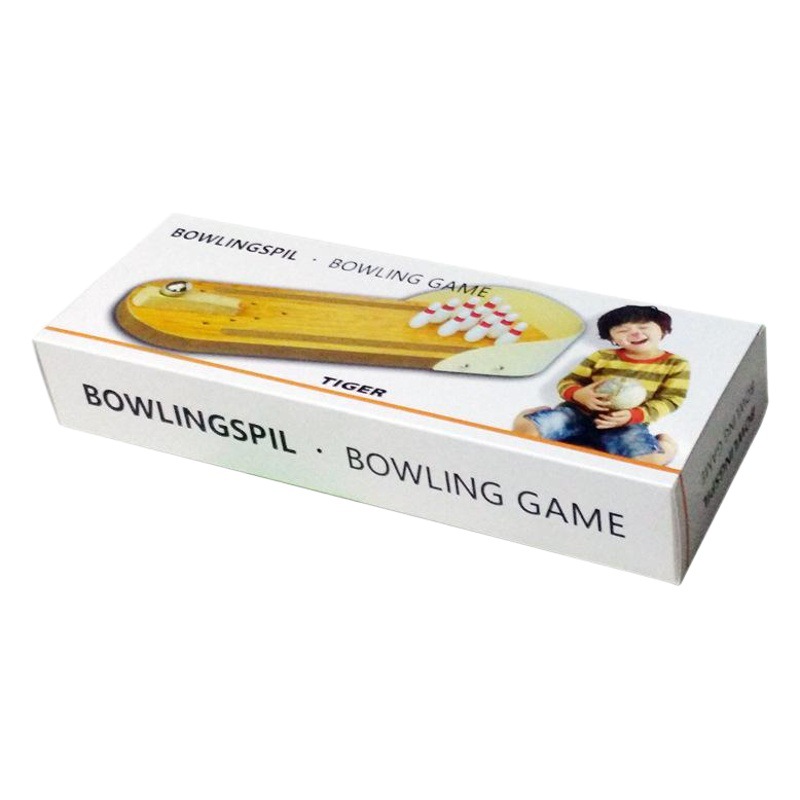 Mini bolos juego de escritorio de madera para niños educativos juguete innovador de madera maciza entre padres e hijos Fun Ball