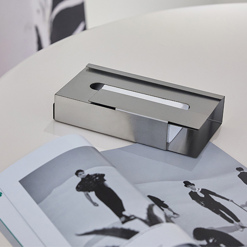 雲物生活横顔ステンレスティッシュケース304食用級引き出し箱シンプルオープンデザイン抽出