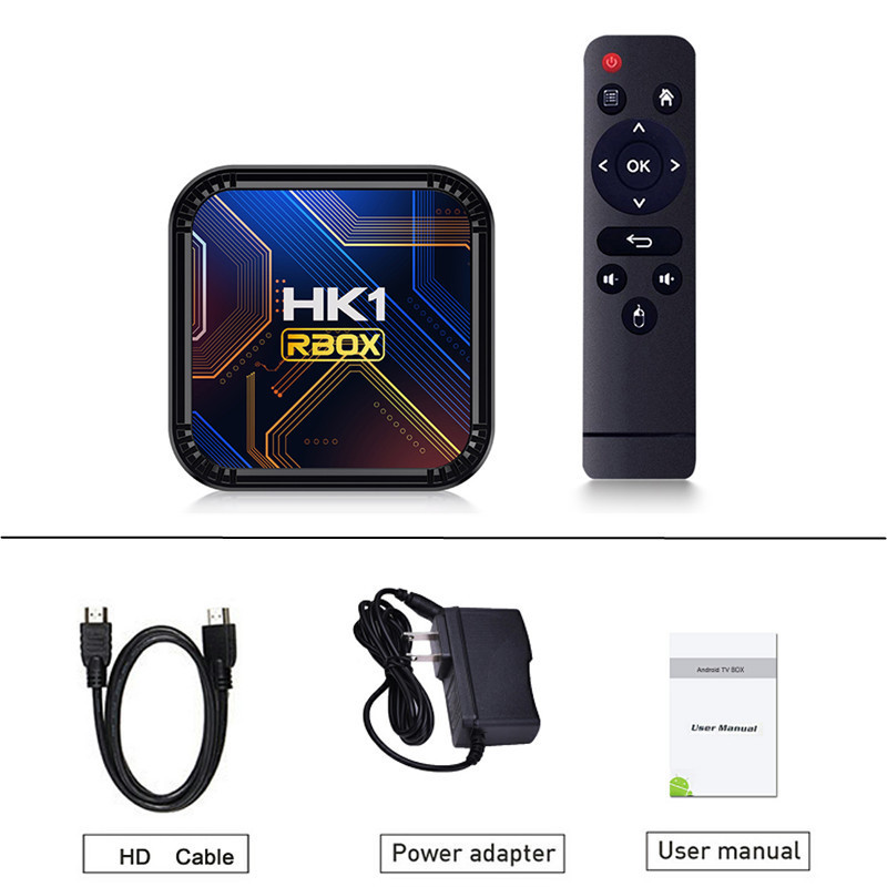 Hk 1 rbox k 8sセットトップボックスrk3528 4g/32g android 13デュアルwifi bluetooth tv box付き|undefined