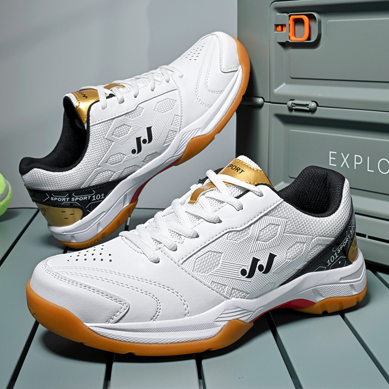 Zapatos de tenis comercio exterior nuevos zapatos de entrenamiento integral de moda para hombres y mujeres, zapatos de bádminton de pareja transpirables antideslizantes y resistentes al desgaste