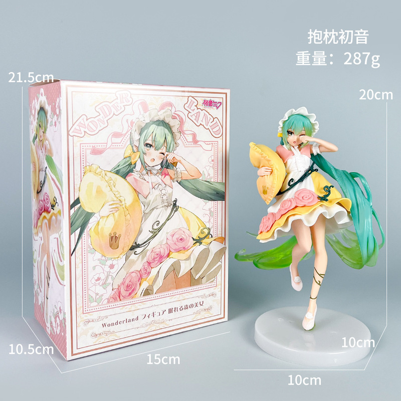 初音未来手办动漫水冰月美少女蕾姆花嫁穹妹二次元公仔模型摆件批|undefined