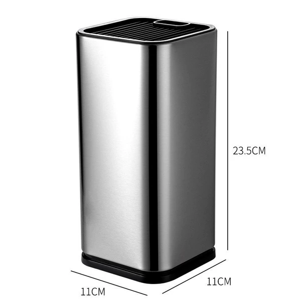 Stainless steel, square
