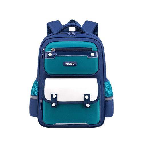 New primary school student schoolbag British style burden-reducing spine protection waterproof lightweight large-capacity children's backpack for grades 1-6