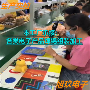 Undertake the Processing of Various Electronic Products, Including the Welding of Aviation Connectors and the Assembly of Micro-Switch Welding Wires