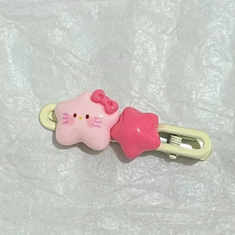 Hello Kitty, волнистая заколка для волос, шпильки для возлюбленной, аксессуар для волос, подарок на день рождения