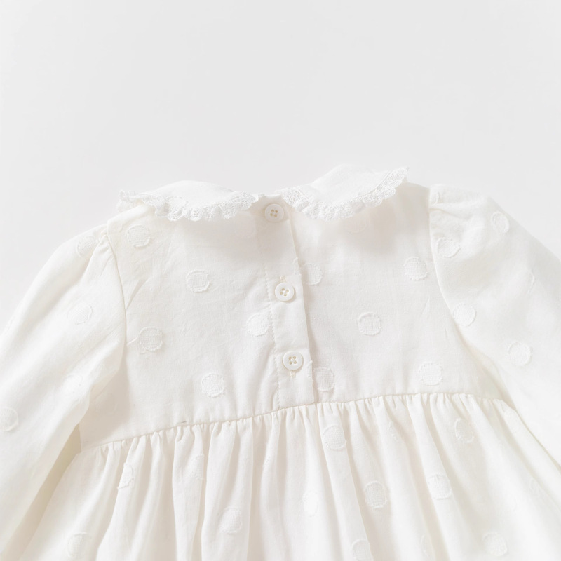 原创设计婴儿衣服秋季刺绣甜美女孩连体衣宝宝包屁衣纯棉新生儿衣|undefined