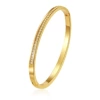 Row of diamond bracelet gold-4