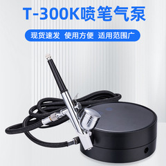 Wholesale model spray paint color painting machine mini small spray brush set T300K nail art spray brush air pump