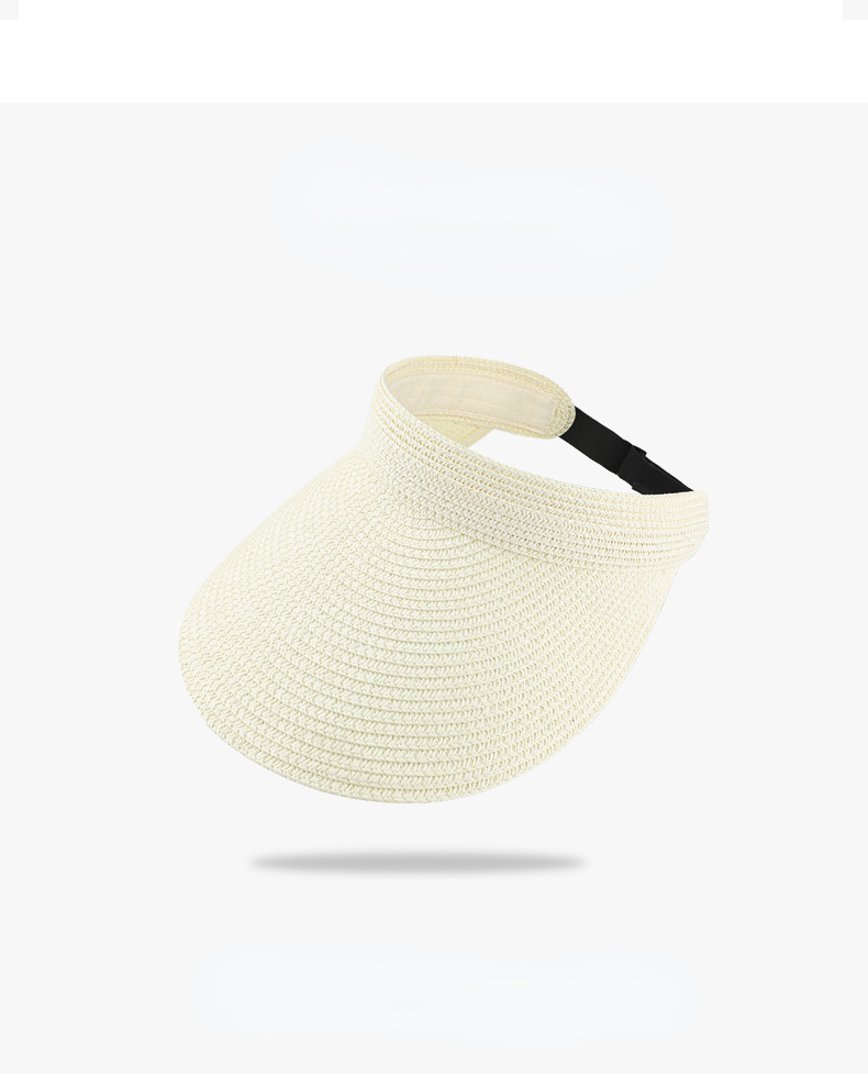 Women's Modern Style Simple Style Solid Color Big Eaves Sun Hat display picture 7
