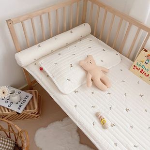 Patchwork Bed Cotton Baby Children's Kindergarten Baby Quilted Cushion Bed Cover Thickened Quilted Bed Sheet Can be Customized