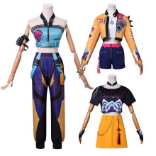 跨境新款韩流女团K-POP猎魔女团cos服鲁米米拉佐伊cosplay服装
