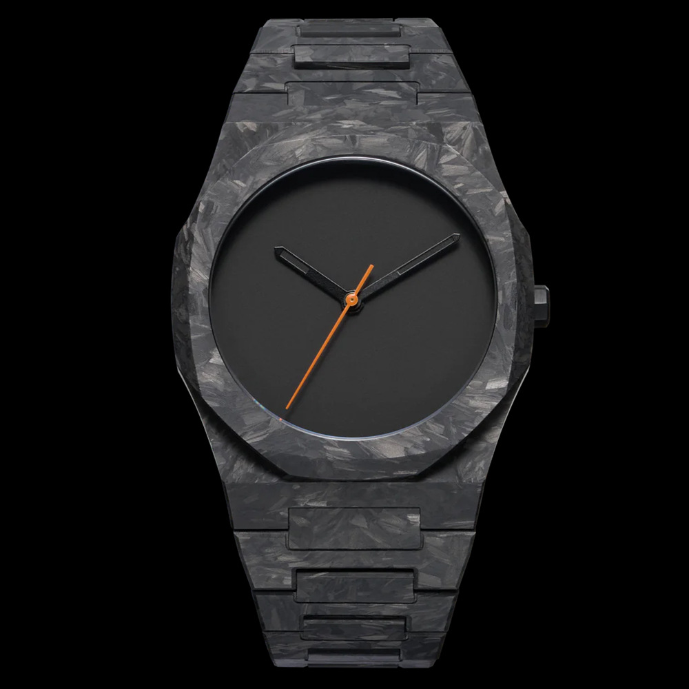 Marble Quartz Watch Men's European and American Style Light Luxury Dopamine Waterproof Large Dial Minimalist and Light