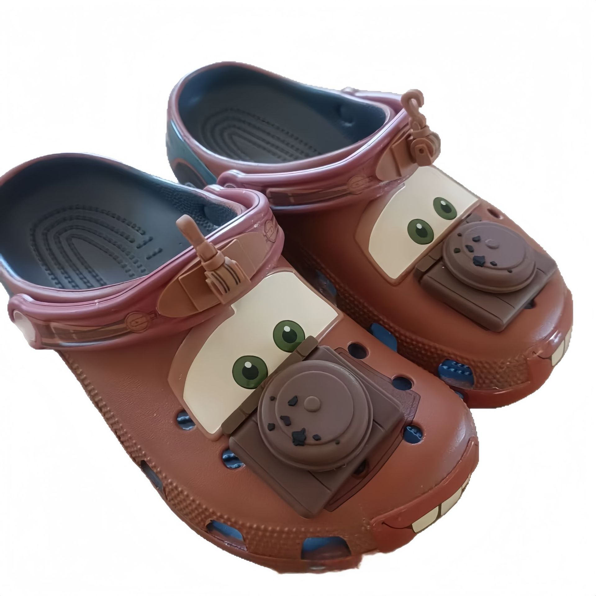 2025 co-marca de automóviles dientes siempre movilizar zapatillas para hombres cómodas zapatos antideslizantes para padres e hijos de moda simple para padres e hijos image 5