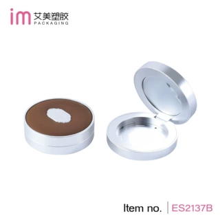 磁扣单层腮红盒顶片款可贴皮高级感高光盒包材供应