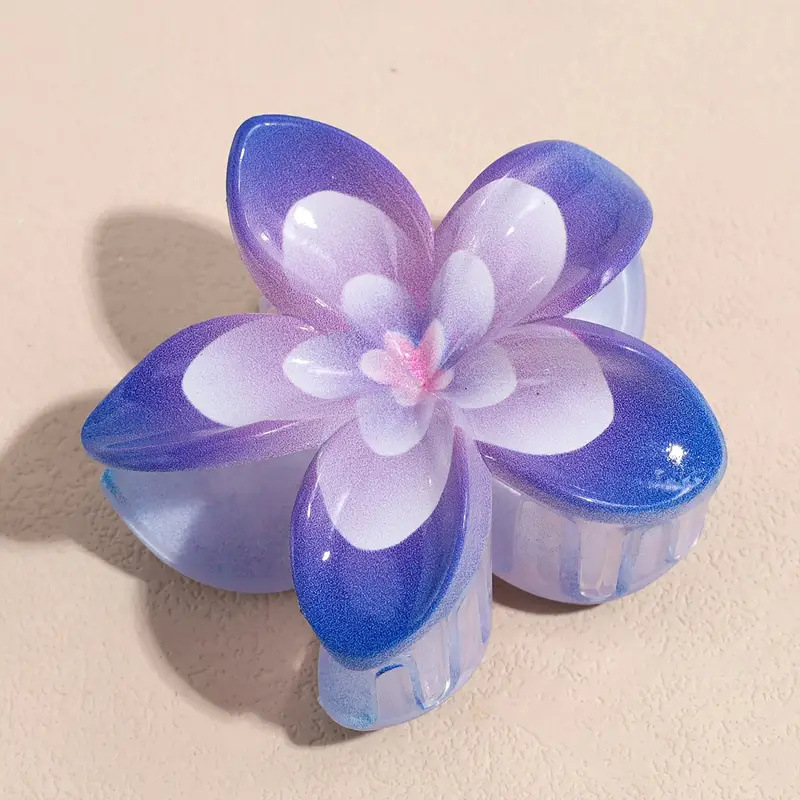 56g Weight Hair Clip, Hair Claws Hair Accessories Type 1 Piece Quantity Casual, Holiday, Daily Occasion Plastic Material Colorful, Horse, Fish, Shark, Egg, Plumeria Pattern All Seasons, Summer Season Women's Gender Elegant, Sweet, Pastoral Style Elegant Sweet Pastoral Women's Colorful Horse Fish Plastic Hair Clip Hair Claws 5