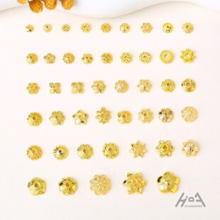 18K/14k����ɫ�����U�ջ�����diy�ֹ��ִ�������鴮�黨ñ����