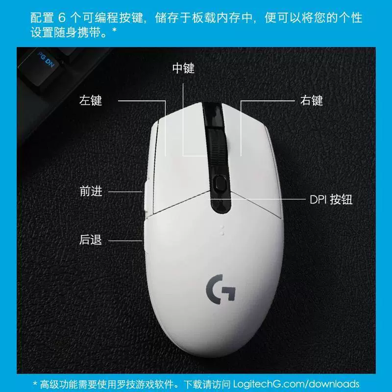 Logitech, игровая мышь, ноутбук, G304