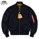 MA1 Bomber Jacket Men's Winter Thickened Cotton Coat Coat Cross-border Alpha Martin European and American Fashion Brand Cotton Coat