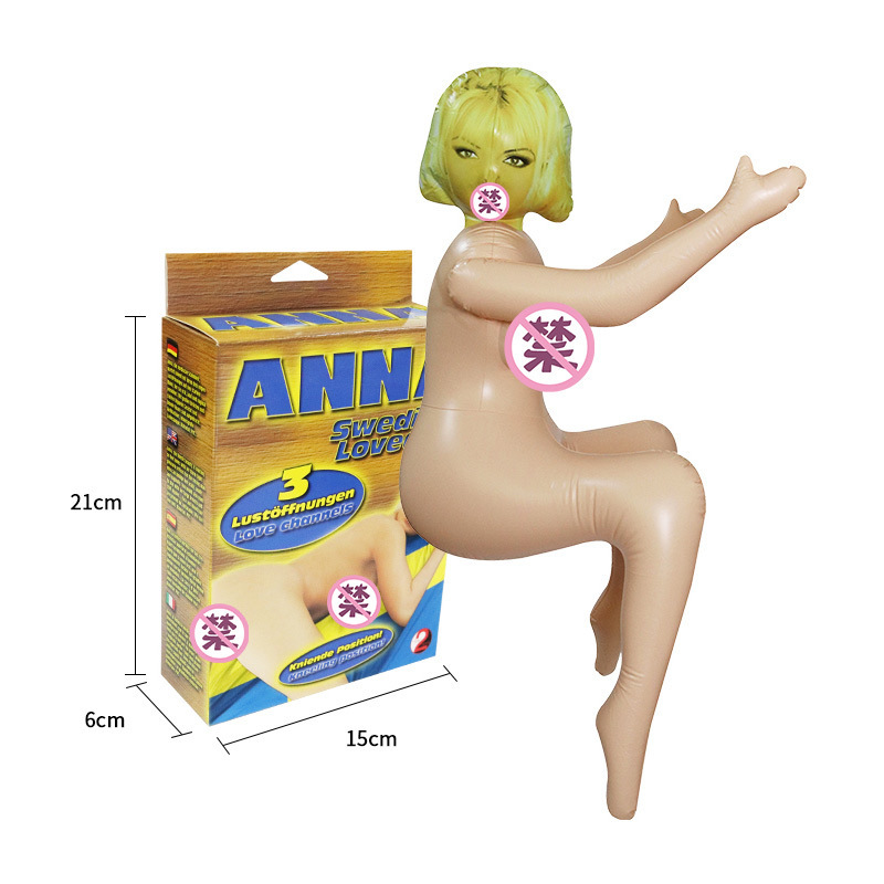 Diao's adult sex products Men's inflatable doll simulation sexy painted leather doll manufacturers spot wholesale