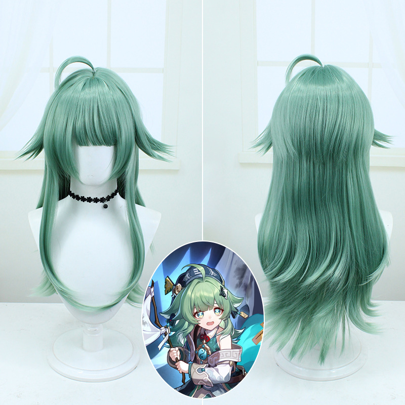 Anime peinado roto cúpula estrella tiaozhong cos simulación peluca cuero cabelludo color especial del pelo al por mayor