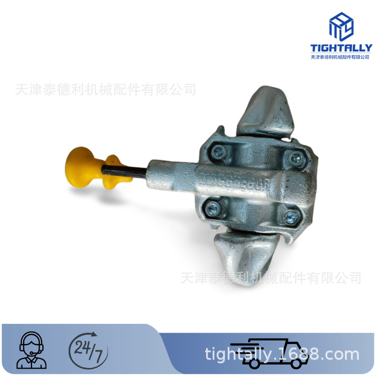 集装箱双拉半自动扭锁  锻造工艺 批量销售 泰德利供应