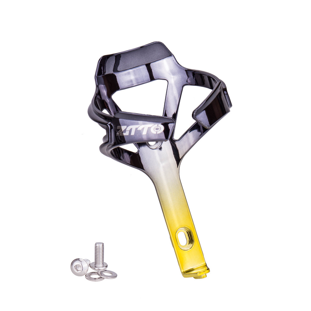 ZTTO Bicicleta de montaña Soporte para botellas de agua Colorido coche eléctrico galvanizado hueco Soporte para vasos de agua para motocicleta Accesorios de ciclismo