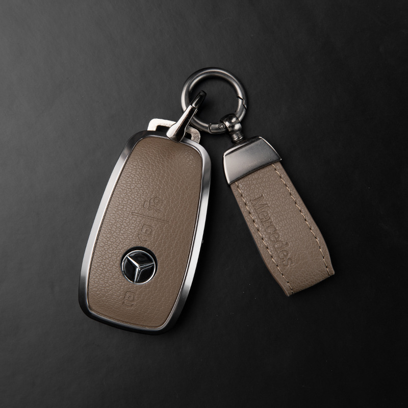 Suitable for Mercedes-Benz Maybach S480 Key Cover, G500 High-End Gls450 Car S400L Shell, S-Class 450L Leather Buckle