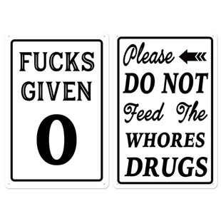 Personality funny metal signs, creative humor home decoration, bar game room irrational copy
