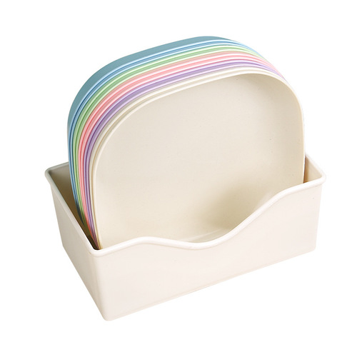 Source factory creative wheat plate set spit bone plate snack plate snack plate fruit plate nut snack plate