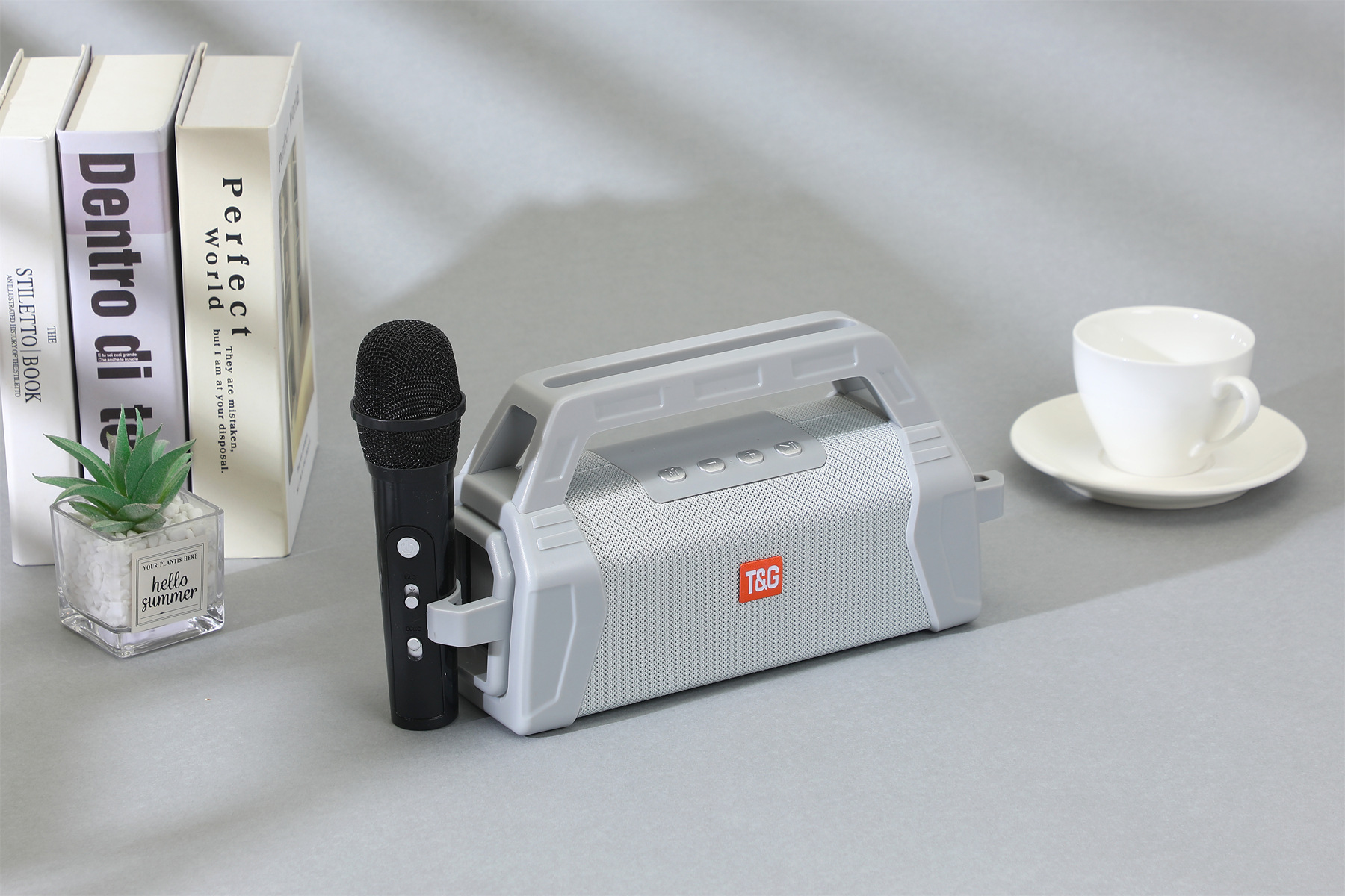 TG538 entretenimiento familiar K canción altavoz Bluetooth portátil de alta calidad radio inalámbrica USB conexión de tarjeta T