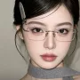智感蓝光超轻金属近视镜