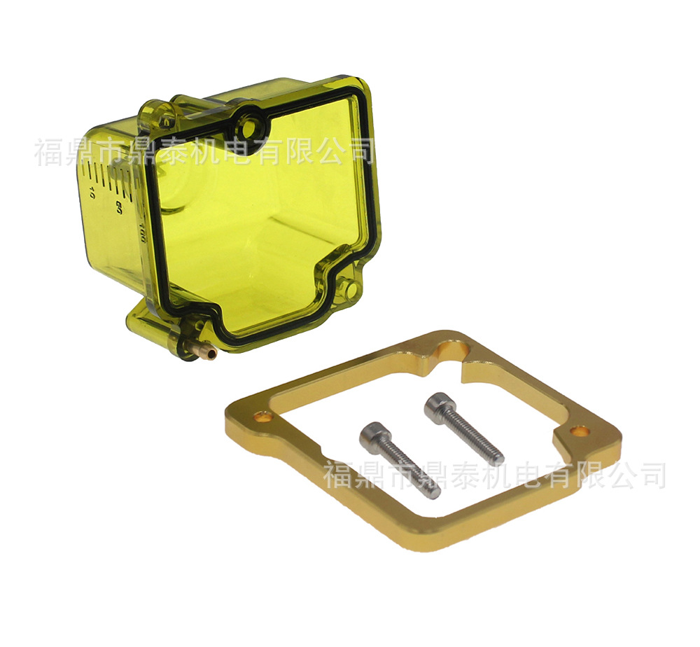 Carburetor Transparent Colored Base Cover Pwk Koso Pe Cnc Aluminum Ring Modified Oil Cap Visible Oil Float Chamber