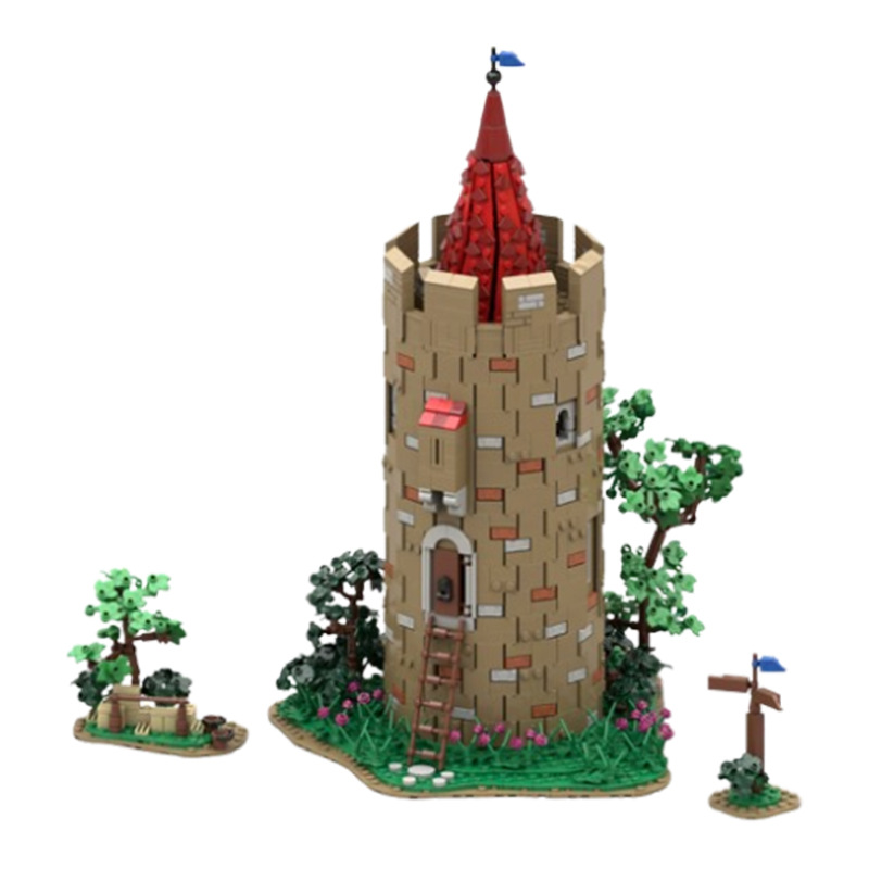 Castle Building Block Model Set For Kids Construction Decor_voghion.com