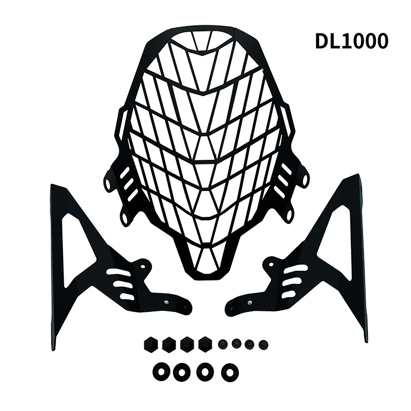 Cubierta de faro de motocicleta modificada, adecuada para Suzuki dl650 dl1000, cubierta protectora de faro mejorada, impermeable.