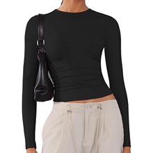 O 31712 Women's Round Neck T-Shirt �A�I����� �羳����