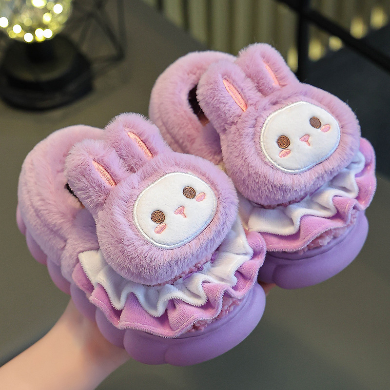 Neue herbst winter kinder hausschuhe, niedlichen cartoon indoor jungen mädchen, baby baumwolle hausschuhe für säuglinge_voghion.com