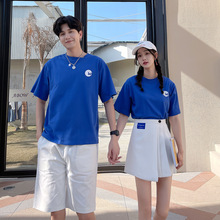 情侣装中学生班服夏季韩版短袖T恤一裙一衣团体毕业拍照演出套装