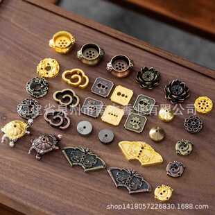 ✅ Copper Gourd Incense Insert Nine-Hole Mini Water Drop Incense Holder Turtle Zen Lotus Line Incense Rack Drag Incense Burner Small Accessories