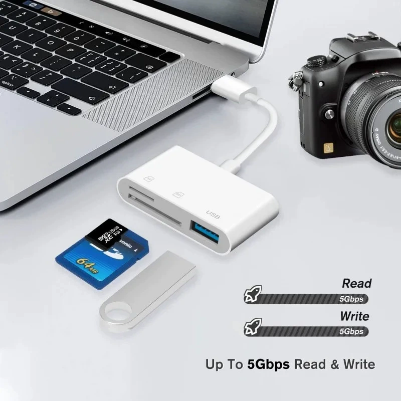 Large number of spot type-c card reader type-c Android mobile phone computer multi-function OTG2.0 SD/T FU disk