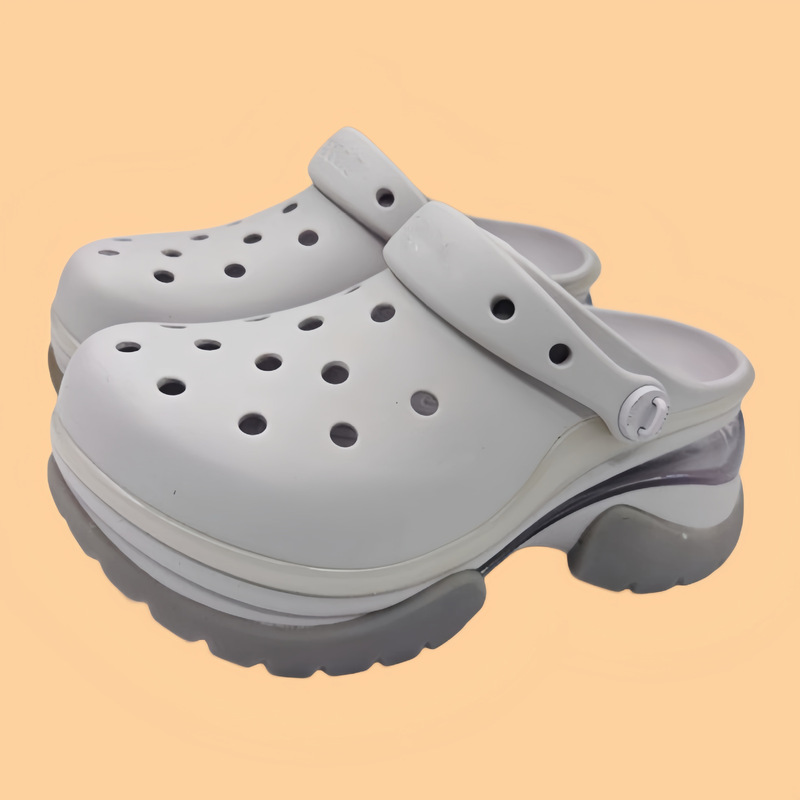 Kajia In-Stock New Dolphin-Style Clogs Summer Outdoor Women's Shoes Thick-Soled Height-Increasing Beach Slippers Wholesale Direct from Manufacturer
