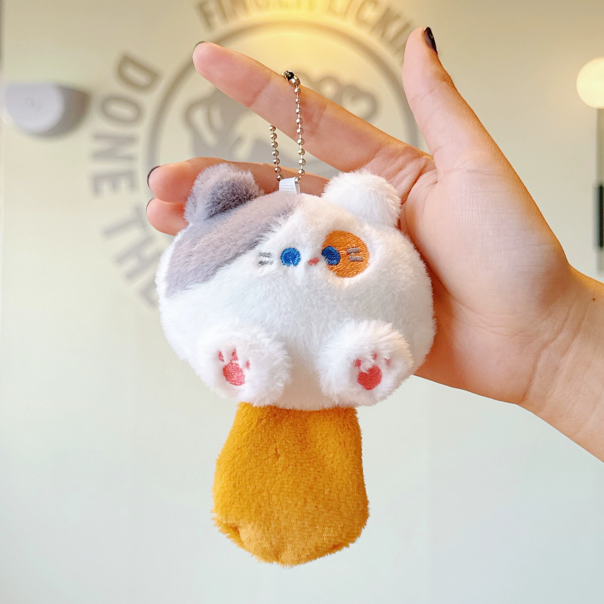 Милый брелок, кукла, украшение для сумки, котёнок, кошка