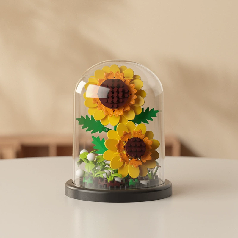Lego, легкий световой фонарик, конструктор, умная игрушка, розы, подарок на день рождения