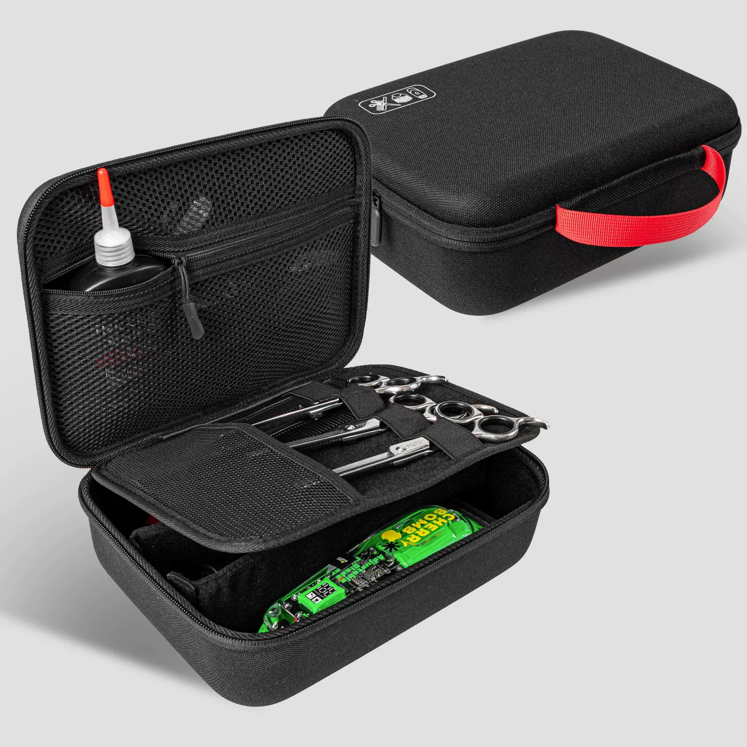 适用于Hatteker/Oneisal/Wahl5Star/Andis 理发器工具配件收纳包