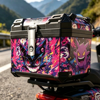 specifically designed for Ninebot scooters, also suitable | Motorcycle trunk - 48l-demon-eye-standard-edition-base-tool-kit