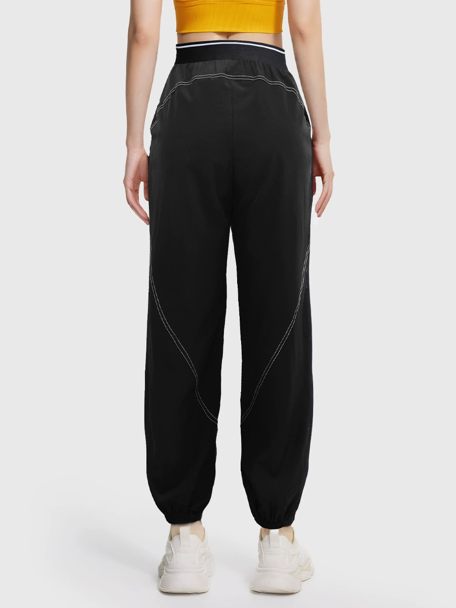 Легкие спортивные штаны из быстросохнущего материала для зала, oversize, для бега